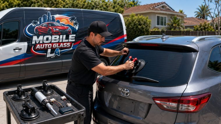 Rear Glass Replacement in Santa Monica, CA by Mobile Auto Glass LA